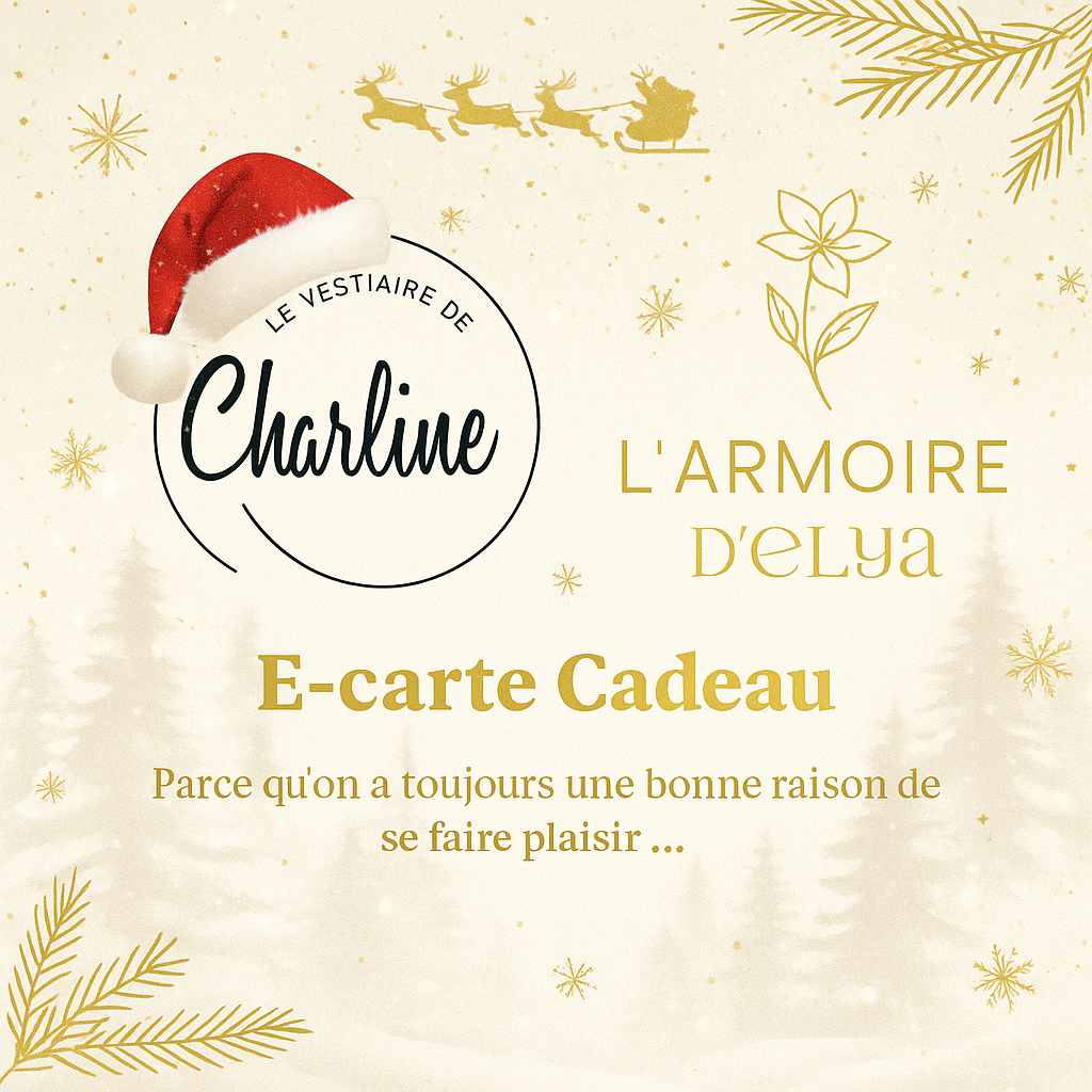 La Carte Cadeau de Charline  💌 Ma boutique