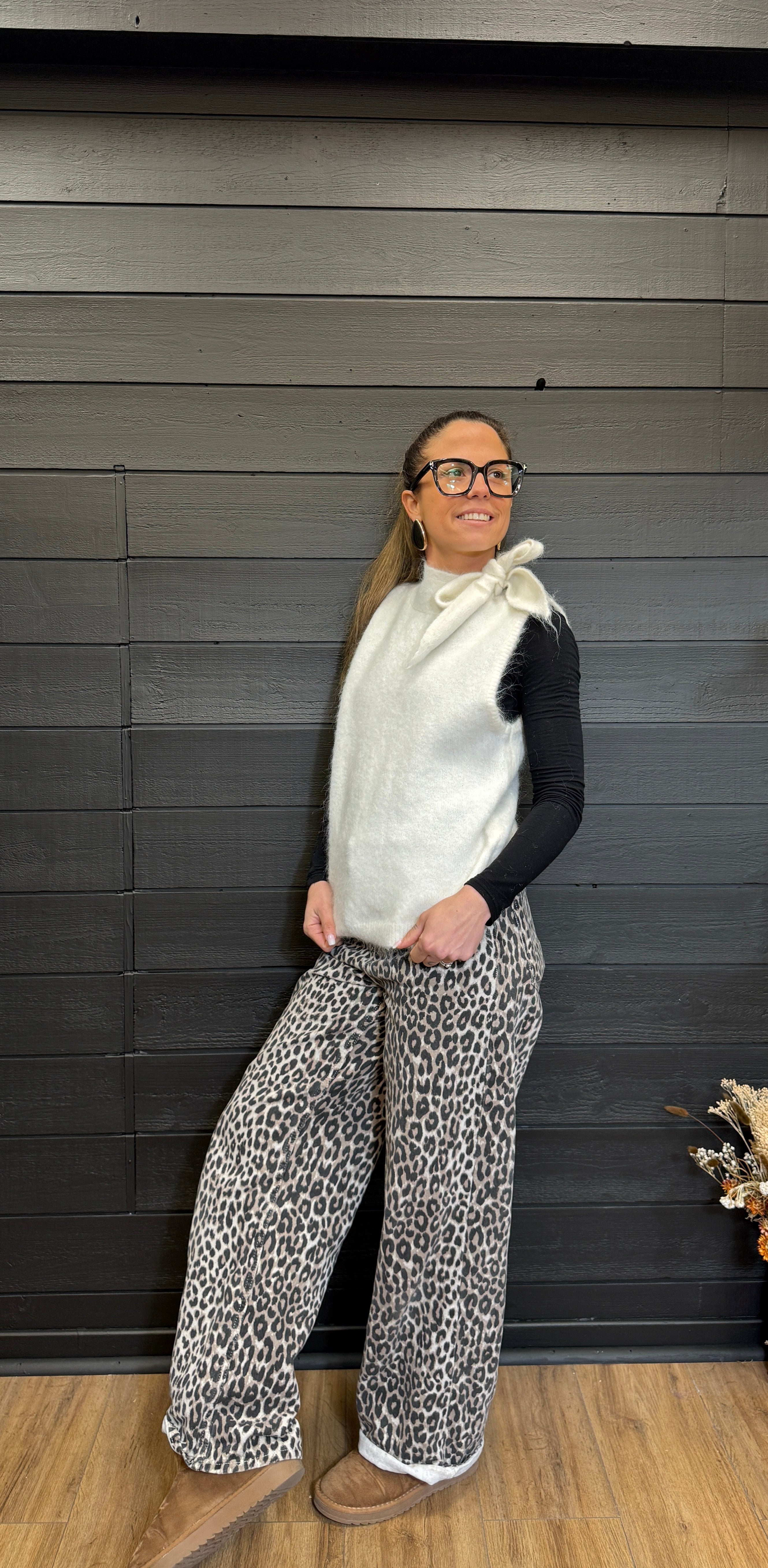 Pull sans manches blanc – style chic et moderne Le Vestiaire de Charline