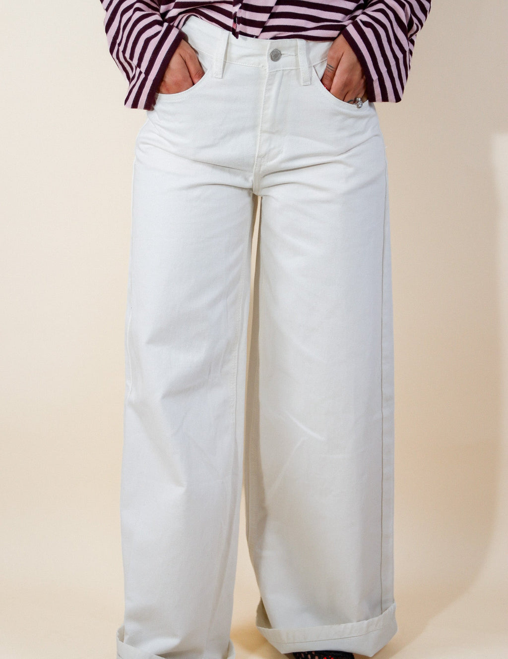 JEAN BLANC HIGH RAISE Le Vestiaire de Charline