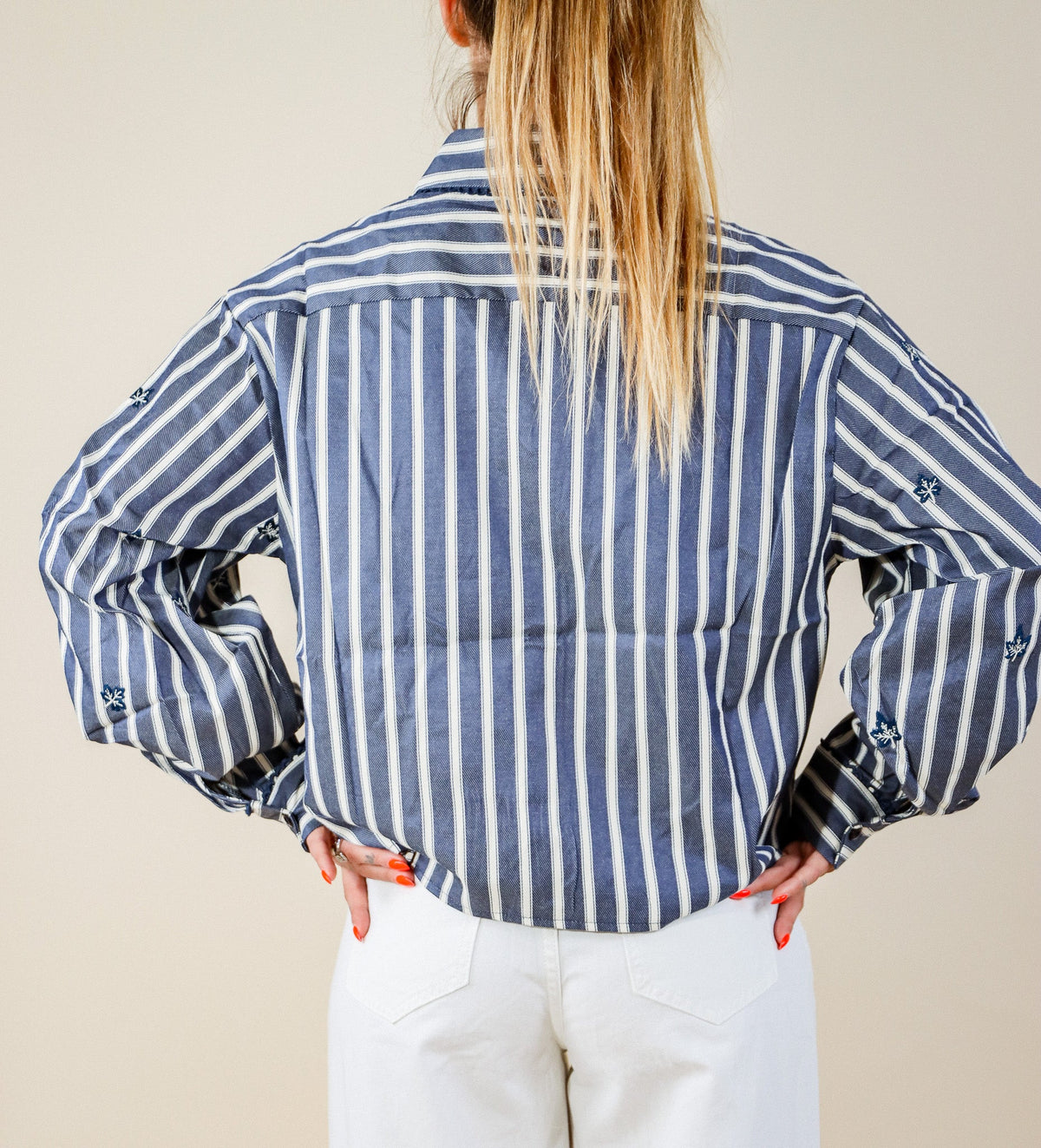 CHEMISE RAYURES BLEU / BLANC Le Vestiaire de Charline