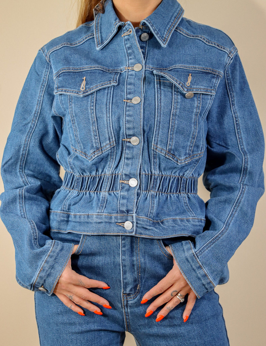 VESTE EN JEAN Le Vestiaire de Charline