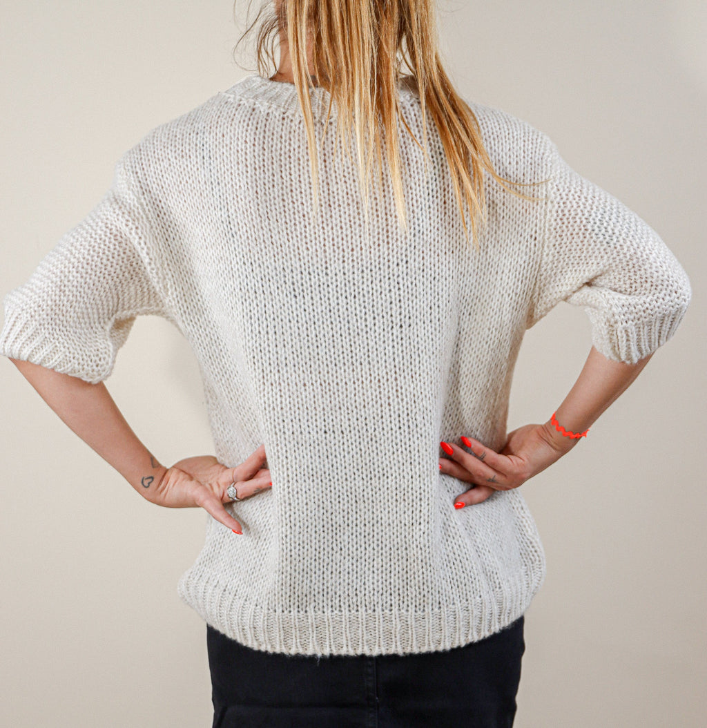PULL MAILLE - HAPPY Le Vestiaire de Charline