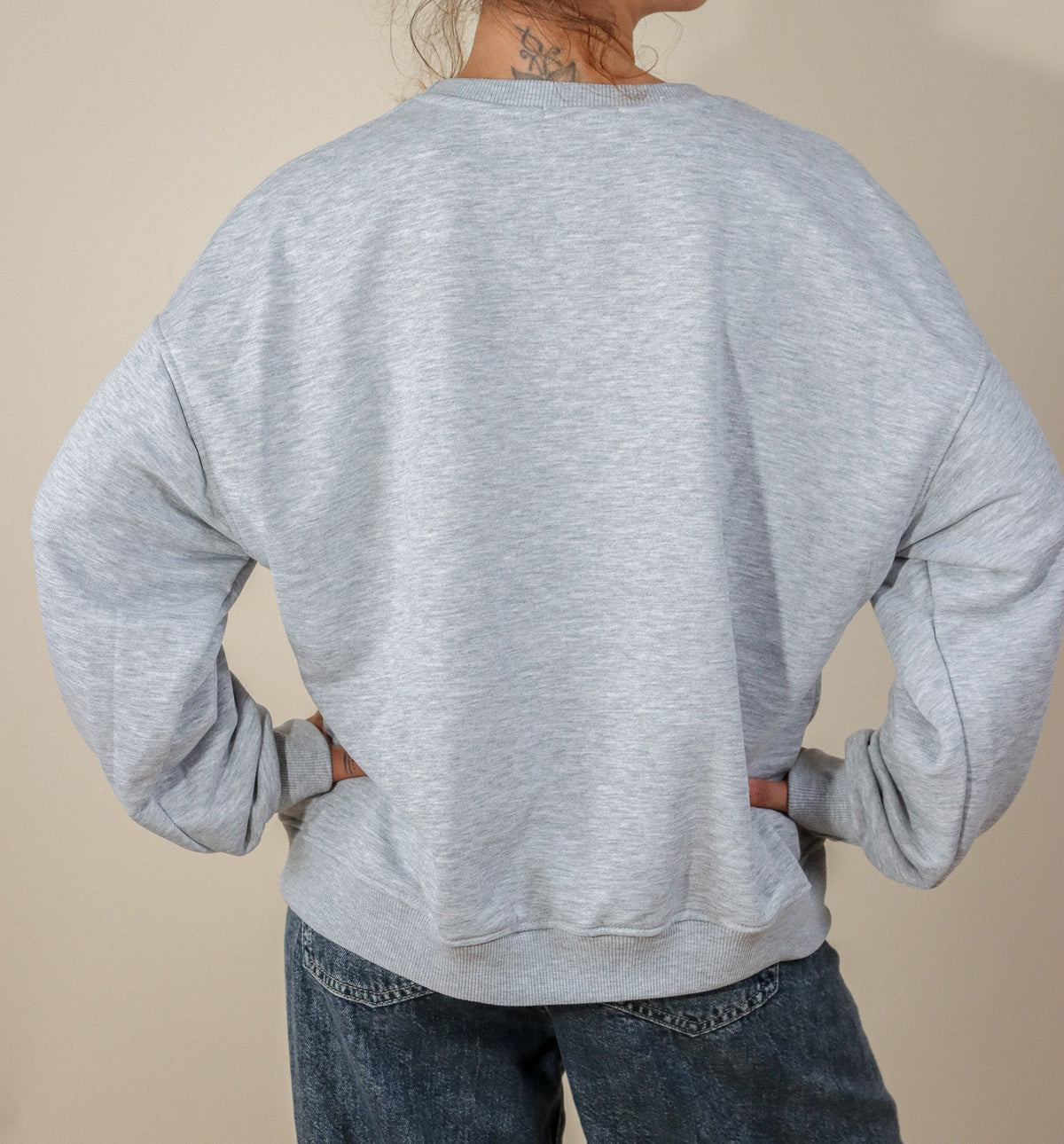 SWEAT AMOUR - GRIS Le Vestiaire de Charline