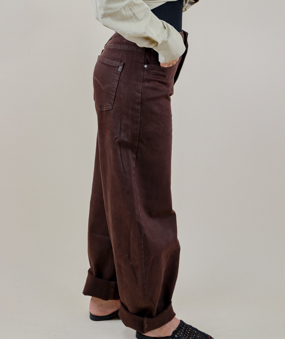 JEAN BARREL CHOCOLAT Le Vestiaire de Charline