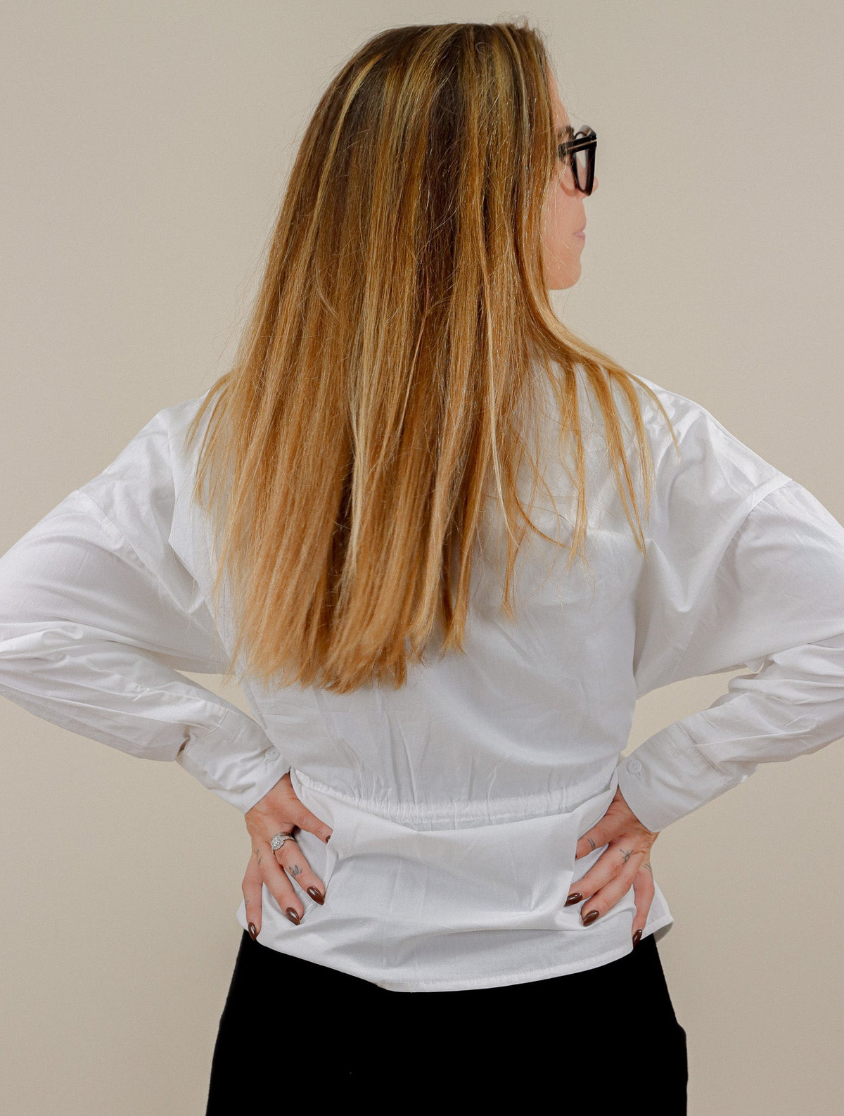 CHEMISE 100% COTON - BLANCHE Le Vestiaire de Charline
