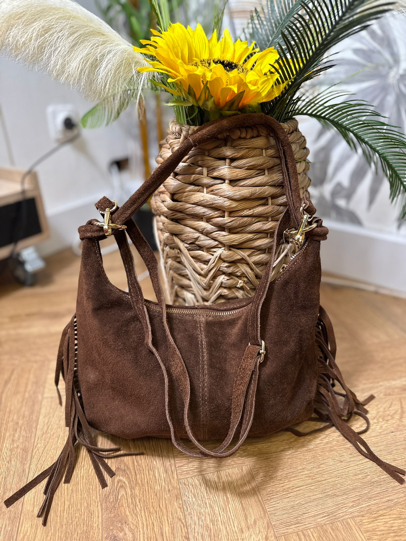 Sac Léna Marron Le Vestiaire de Charline