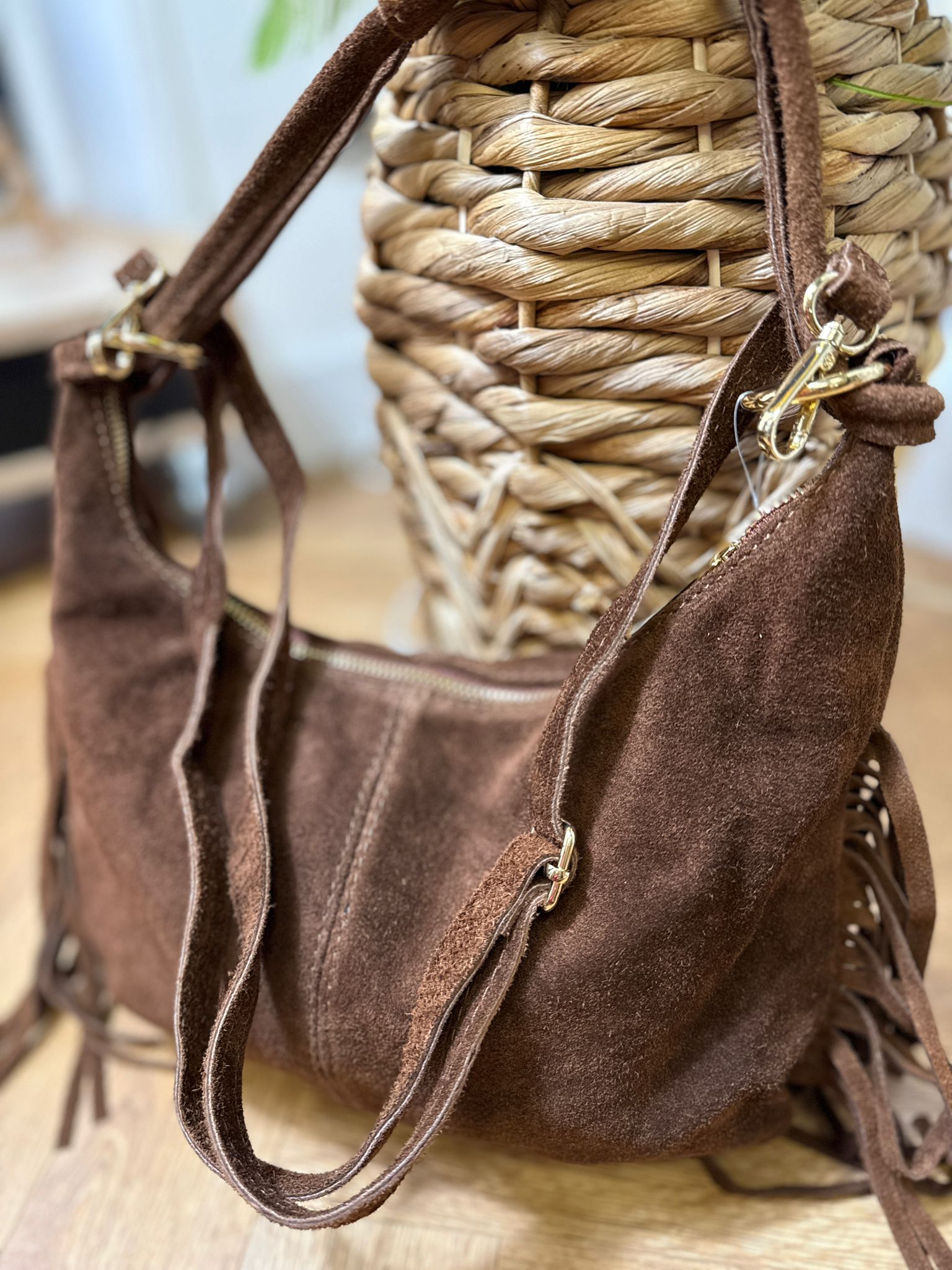 Sac Léna Marron Le Vestiaire de Charline