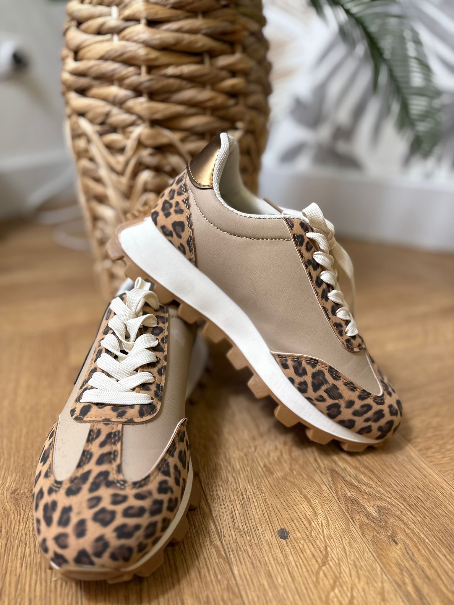 Sneakers Ange Léopard Le Vestiaire de Charline