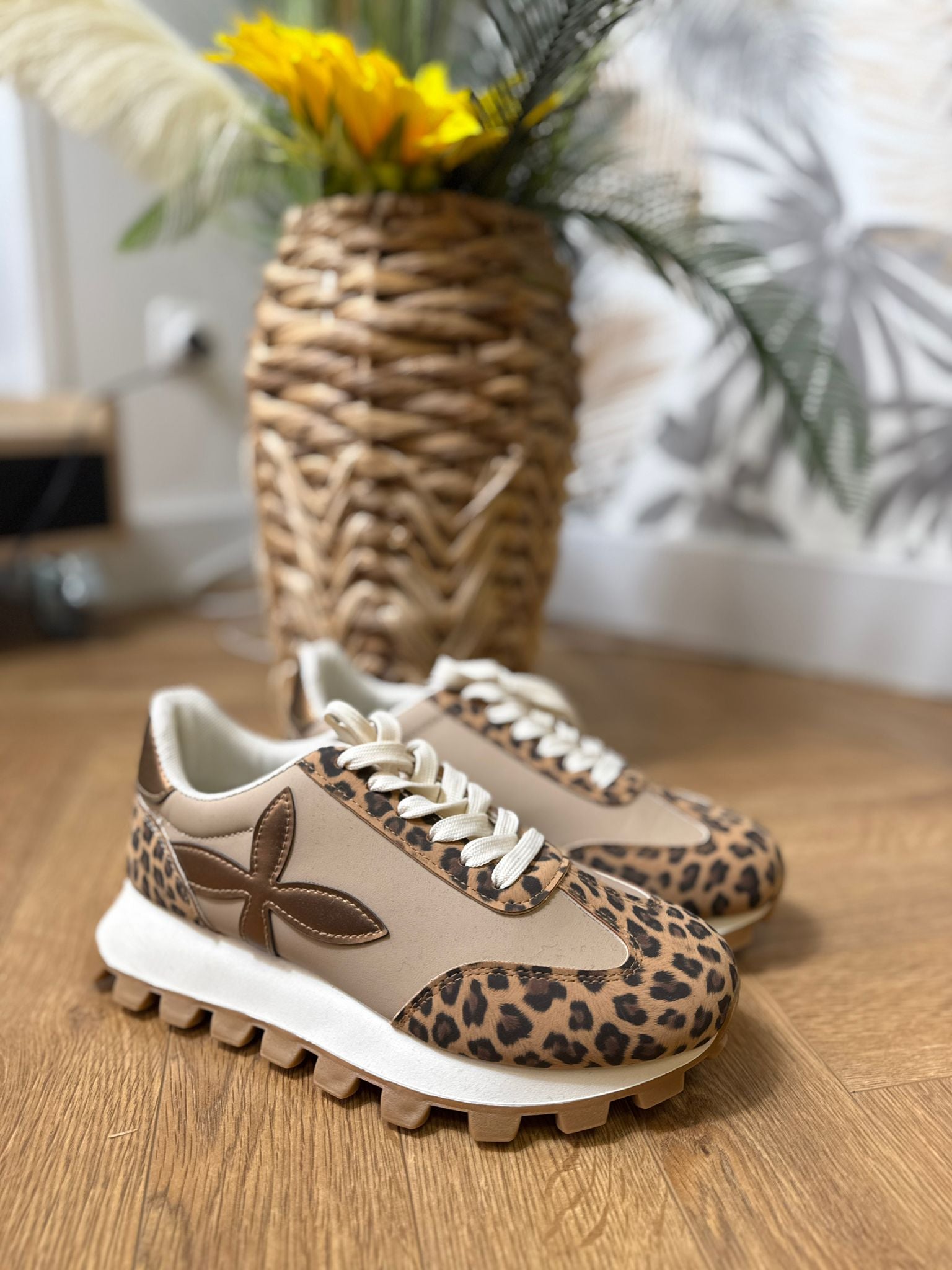 Sneakers Ange Léopard Le Vestiaire de Charline