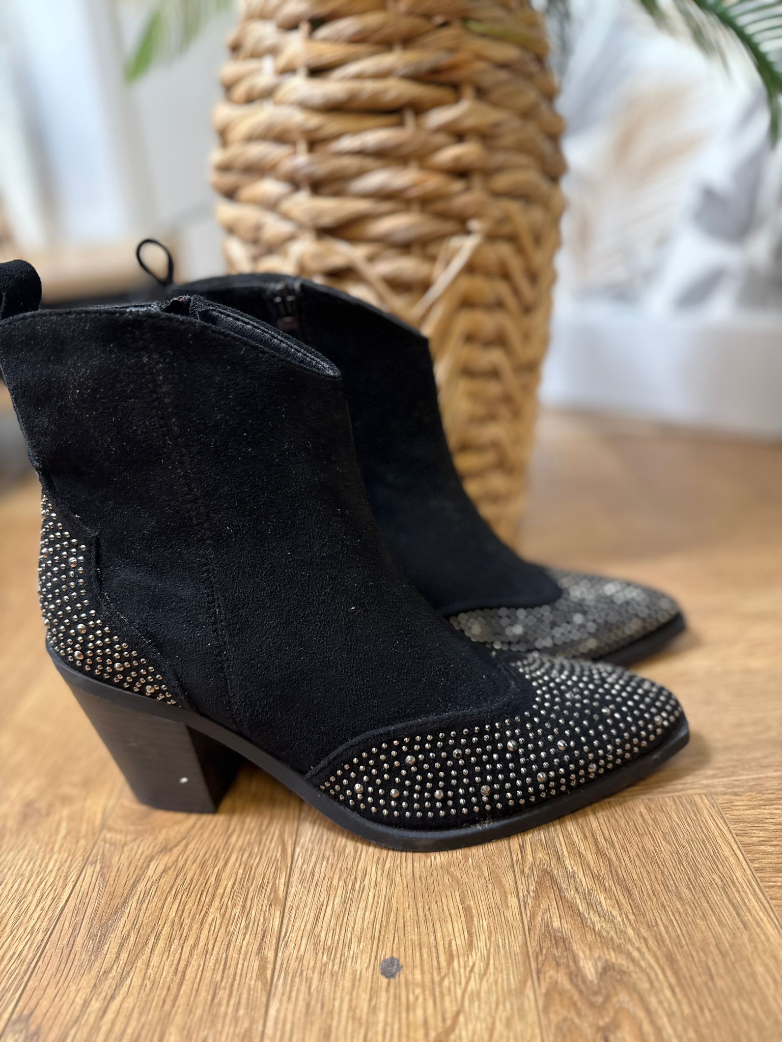 Santiags Noir Étoilé ✨ Le Vestiaire de Charline