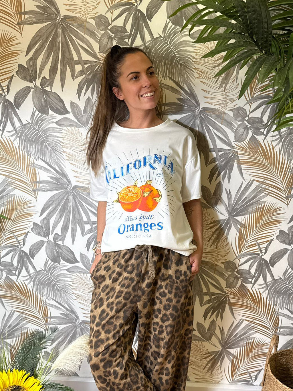 T-shirt California Oranges 🍊 Le Vestiaire de Charline