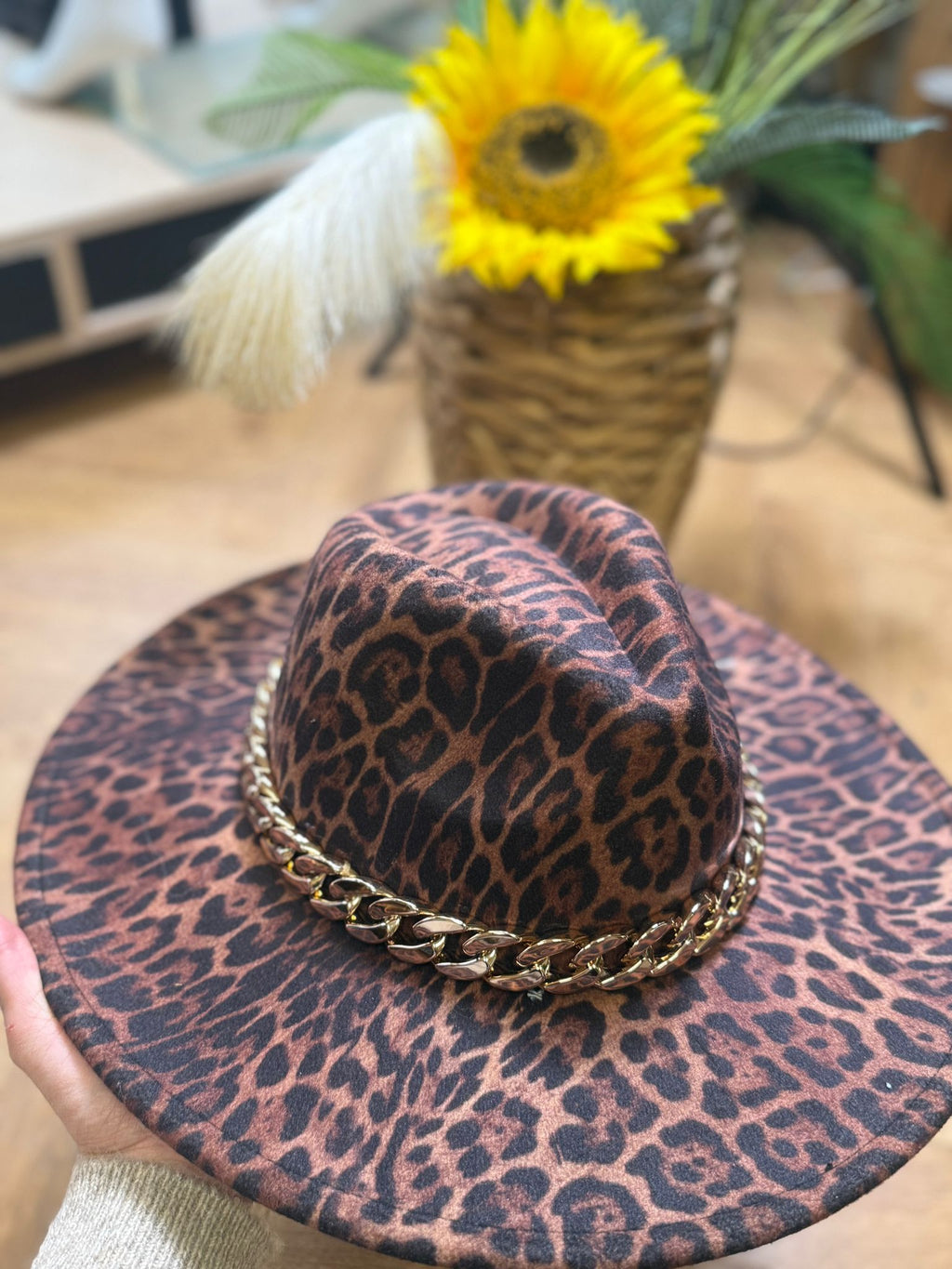 🐆 Chapeau “Léopard Choco” Le Vestiaire de Charline