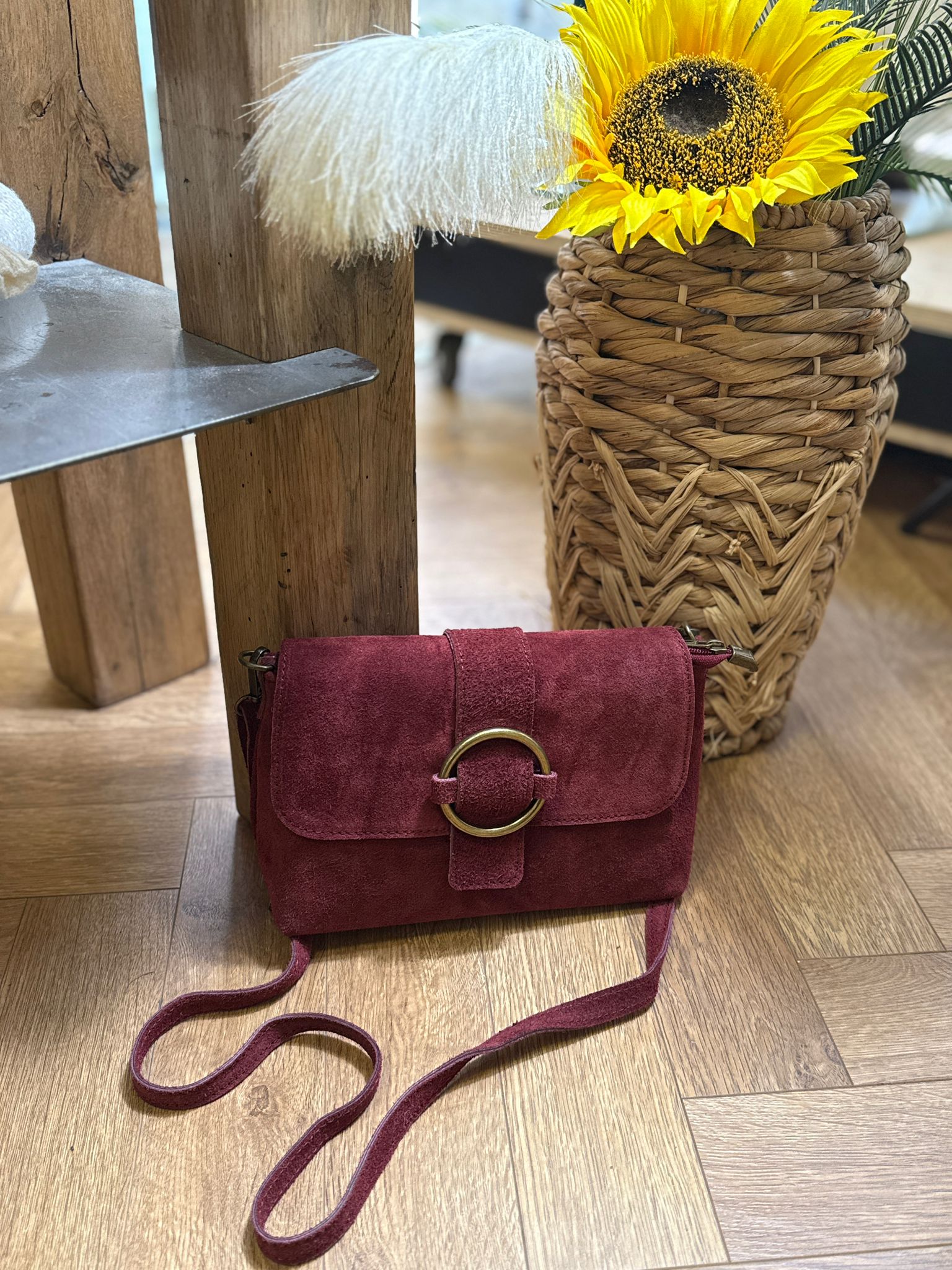 Sac Stella Bordeaux Le Vestiaire de Charline